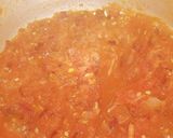 A picture of step 3 of Spaghetti Meatball#4weekschallenge#charityrecipe.