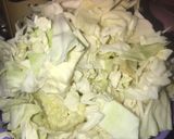 A picture of step 8 of Chinese beef and cabbage sauce.