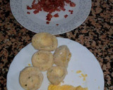 Foto del paso 1 de la receta: Huevos rellenos y rebozados
