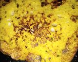 A picture of step 4 of Besan toast.
