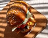 عکس مرحله 4 از دستور ساندویچ مرغ و قارچ 🌸 سس ساندویچ