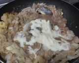 Foto del paso 3 de la receta: Dip de atún y berenjena con tostadas de ajo🍆🧅🥖🥯🥙🌯