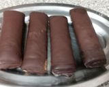 Foto del paso 12 de la receta Cañas de chocolate rellenas de crema, sin gluten