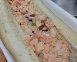Foto del paso 5 de la receta: Perrito🌭caliente🥓de pollo🍗y tocineta🌭hawaiano🍍