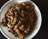 A picture of step 2 of Dal Makhani.