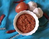 A picture of step 3 of Red Chutney.