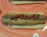 Foto del paso 5 de la receta: Tosta de caballa en vinagreta de mostaza y pipas caramelizadas