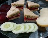 A picture of step 4 of Vegetable Sandwich.