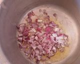 A picture of step 3 of Egg curry with royco cubes.