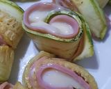 Foto del paso 9 de la receta: Rulos de zucchini rellenos grillados