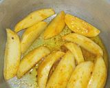 A picture of step 4 of Nepalese Potatoes.