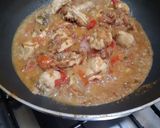 A picture of step 5 of Chicken masala.