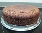Foto del paso 4 de la receta Tarta de cumple! chocolate sin azúcar rellena de nata de coco