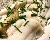 Une image de l'étape 3 de Plie, parmesan, basilic, basta.