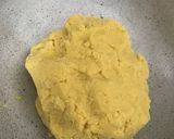 A picture of step 1 of Makke di Roti with Sarson da Saag.