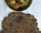 A picture of step 5 of Singhare Ke aate ka paratha.