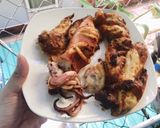 Hình bước làm 2 của món Mực nướng sate