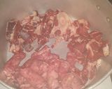 Foto del paso 1 de la receta: Salsa de 3 carnes con puré de papas y garbanzos