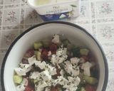 1959. Sajtos zöldfűszeres öntetes vegyes saláta 😋 recept fázis 2 fotója