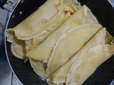 Creppes con Pollo y Queso