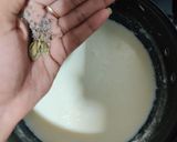 A picture of step 2 of Lychee kheer.