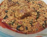 A picture of step 4 of Egusi Soup.