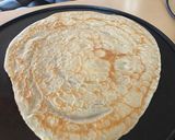 Palacsinta áfonyás túróval recept fázis 2 fotója