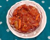 A picture of step 5 of Gol keri pickle.