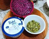 Foto langkah ke 1 dari resep Plain Yogurt buah Naga.