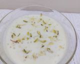 A picture of step 3 of Sabudana and semolina kheer.