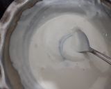 A picture of step 2 of Royal Blue Chocolate.