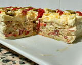 Foto del paso 6 de la receta: Tarta vegetal con crema de anchoas y melva