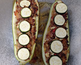 Foto del paso 4 de la receta: Calabacín del huerto relleno de carne