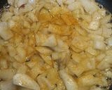 A picture of step 2 of Sautéed Onions.