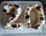 Foto del paso 5 de la receta: Torta de letras o números