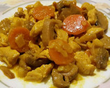 Foto del paso 1 de la receta: Pollo con verduras y cúrcuma