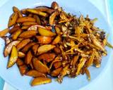 Jengkol Teri Melinjo Cabe Ijo langkah memasak 2 foto