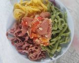 Hình bước làm 3 của món Mì rau củ