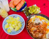 Hình bước làm 2 của món Bánh mì chảo
