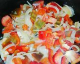 Csicseriborsó ragu gombával-édesköménnyel recept fázis 1 fotója