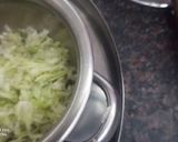 A picture of step 1 of Punjabi Kadhi Pakoda.
