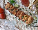A picture of step 4 of Bread pakoras.
