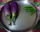 পেঁয়াজ শাক বেগুন দিয়ে ভাজা (Peyaj shak begun diye bhaja recipe in benagli) রেসিপির ধাপ 2 ছবি