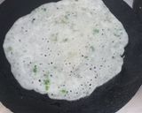 A picture of step 2 of Rice Flour Chilla.