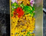 A picture of step 4 of Cheese corn dhokla.
