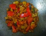 A picture of step 6 of Sweet and sour  Tomatoes and onion sabzi.