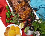عکس مرحله 1 از دستور سماق پلو solmaz