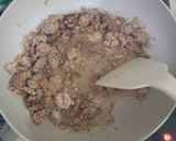 รูปขั้นตอนการทำที่ 2 ของ ผัดเต้าหู้ หมูสับ ขึ้นฉ่าย