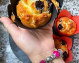 Une image de l'étape 7 de MUFFINS 🧁🍒CHERRY BLOSSOM🍒BLUBERRIES🫐🫐.