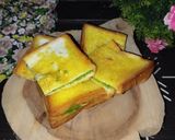 Foto langkah ke 4 dari resep Green Tea Toast.